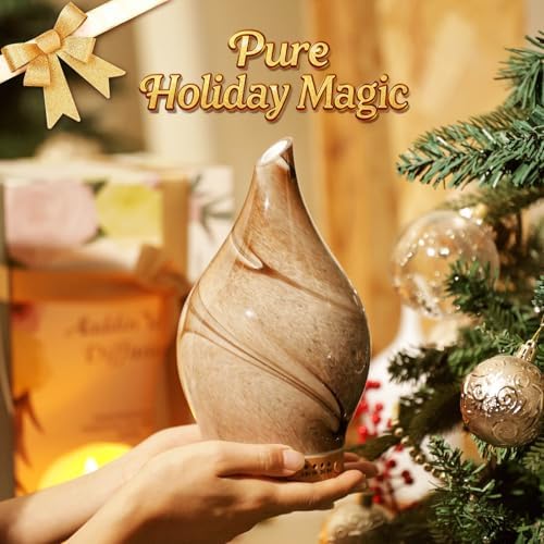 Porseme Essential Oil Diffuser 150ml Handmade Glass Diffuser 6H Runtime