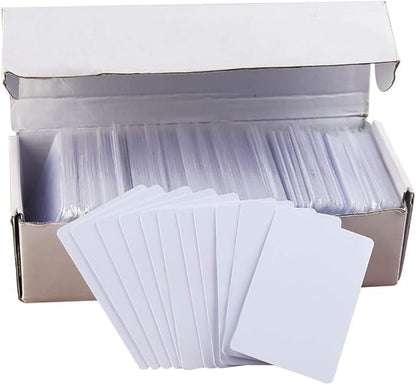 JASAG 100pcs Premium Rewritable UID Smart Card, Mi Fare 1K S50 RFID Cards Keys, 13.56MHz PVC Blank White JASAG-UID5050 JASAG-UID5050