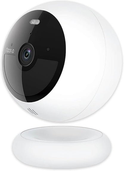Noorio Security Camera Wireless Outdoor, Magnetic Cameras for Home Security 1080P, Battery Powered WiFi Indoor Camera, AI Motion Detection, Color Night Vision, 2-Way Talk, B200