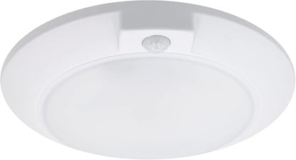 Maxxima 6 in. Round Motion Sensor LED Ceiling Mount Light Fixture - 700 Lumens, 5000K Daylight, Indoor Dome Light, Ideal for Closet, Hallway, or Kitchen Pantry Lighting
