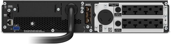 APC Smart-Ups SRT 3000Va Rm 120V, Black