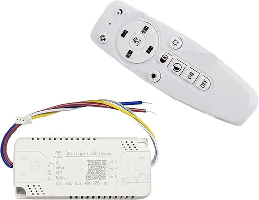 1pcs LED Driver 48W 80W 100W 120W 140W 160W APP Control 2.4G Long Distance Smart LED Transformer for Ceiling Light Power Supply (Color : 80W, Size : 280MA)
