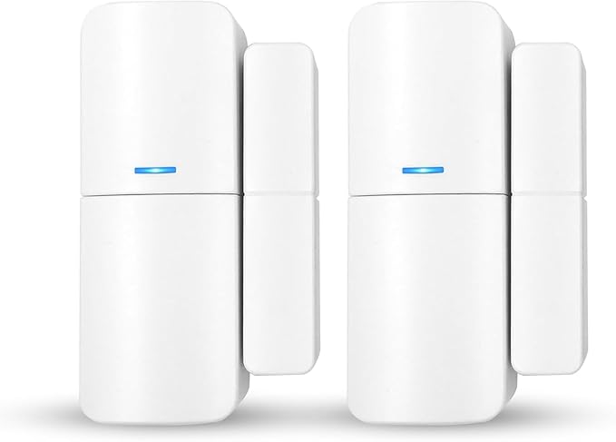Entry Sensor (Pack of 2) - Window and Door Protection - Compatible with tolviviov Home Security System