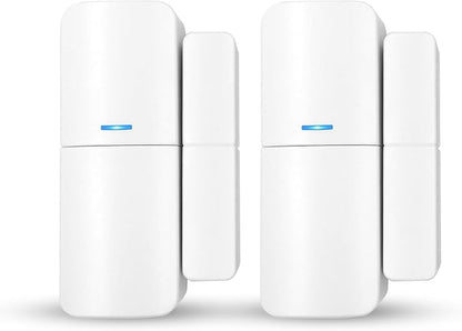 Entry Sensor (Pack of 2) - Window and Door Protection - Compatible with tolviviov Home Security System