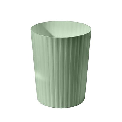 Small Platic 2 Gallon Trash Can - Compact Wastebin for Bathroom, Kitchen, Office, Home Use - Purple