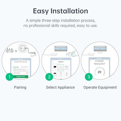 eRemote Hub Smart Wi-Fi IR Universal Remote Control, Infrared Blaster for TV, Aircon, STB, IR2MQTT Home Assistant, Compatible with Alexa, Google Home (eRemote HA)