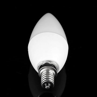E12 RGB LED Candelabra Bulb with Remote, Non-Dimmable 3W Color Changing Light Bulb, Warm White & Multicolor Ambient Lighting for Chandeliers