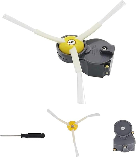Side Brush Motor Module for iRobot Roomba 500/600/700/800/900 i3 i7 e5 e6 e7 530 560 570 620 650 694 780 900 860 870 880 890 960 980 Series, Vacuum Cleaner Edge Sweeping Brush Replacement Parts