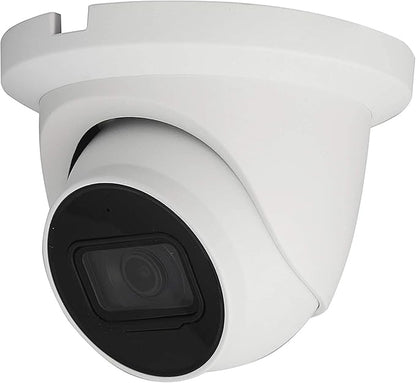 EmpireTech Security 4K 8MP 1/2.7" CMOS Starlight IVS IR Turret IP Camera,Motion Detection,Built-in IR LED,Built-in Mic,IVS (Perimeter Protection),POE,IPC-T28IR-AS-S3 2.8MM