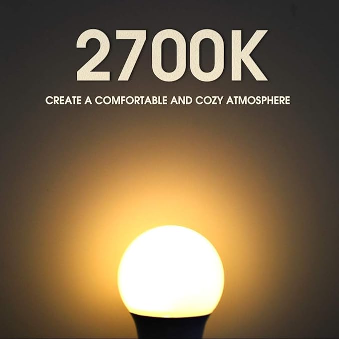 E ENERGETIC LIGHTING 150 Watt Light Bulb, 2600LM Super Bright Light Bulbs, Dimmable A21 LED Bulb, Soft White 2700K, E26 Standard Base, UL Listed, Damp Rated, 2 Pack