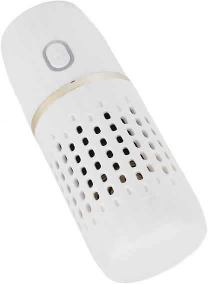 Mini NonAuto Vegetable Fruit Washer Purifier for Kitchen, Easy to Eat (White)