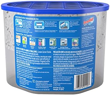 DampRid FG100 Unscented Disposable Moisture Absorber, 10.5-Ounce,White
