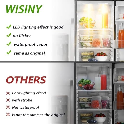 WISINY WR55X26671 Refrigerators LED Light Board for GE Refrigerator 2PCS