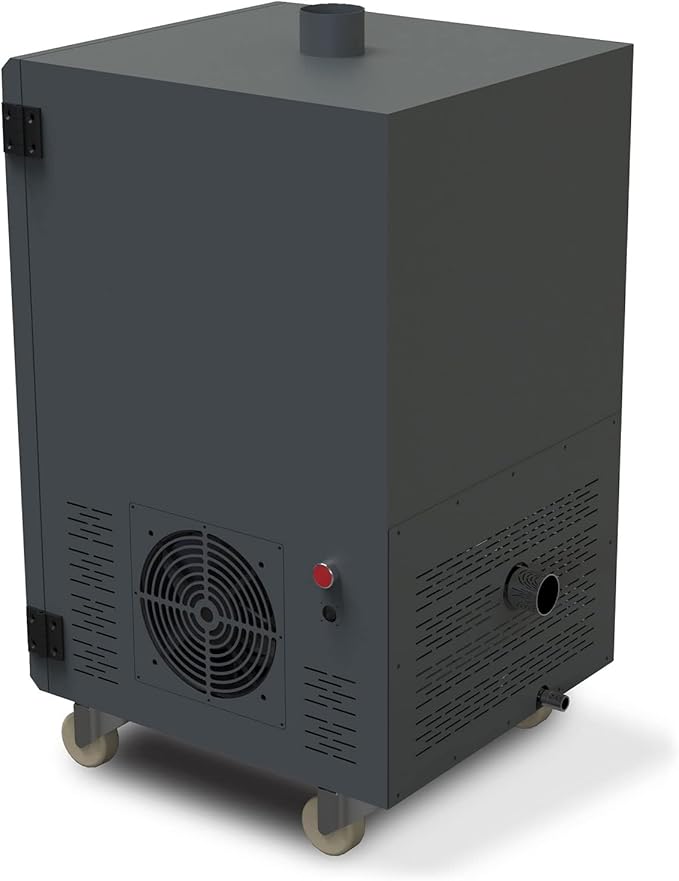Air Purifier Smoke Filter 100W Universal Fume Extractor Filter and Air Purifier DTF Printing Fume Extractor Air Filter 240m³/h for DTF Powder Shakers Direct to Film Printing