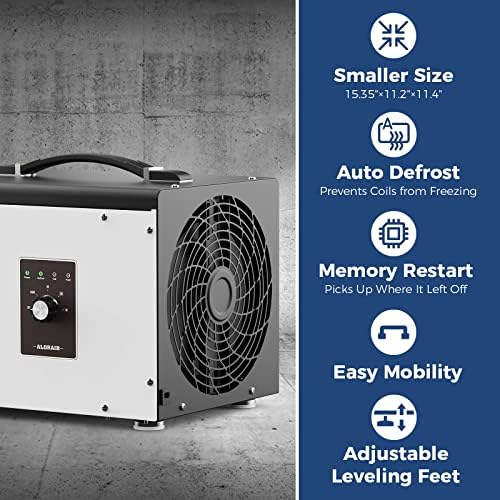 ALORAIR 70 Pints Crawlspace Dehumidifier for Commercial, Sentinel HS35