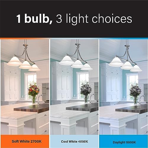 Feit Electric A21 LED Light Bulb, 200W Eq, 3CCT, E26 Base
