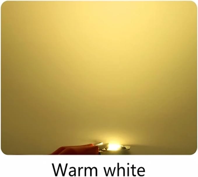 10pcs/lot 3W 5W 7W 9W LED COB Chip Lamp 220V Smart IC No Need Driver LED Bulb for Flood Light Spotlight Cold/Warm White Lighting(Warm White,220V_3W)
