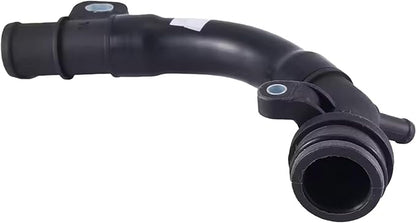 Engine Coolant Thermostat Housing 1322000056 Compatible with Mercedes-Benz Smart Fortwo 2008-2015 L3 1.0L,Water Outlet Pipe Socket OEM Replacement