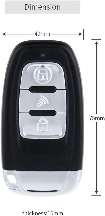 EASYGUARD EC002 Smart Key RFID PKE Car Alarm System Passive Keyless Entry Remote Starter Push Start Button