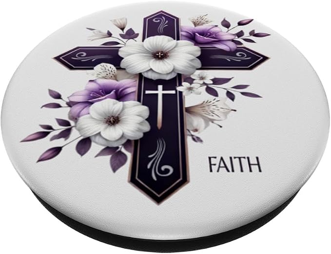 Easter Cross Phone Stand Grip For Smart Phone And Tablets PopSockets Adhesive PopGrip