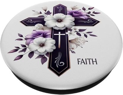 Easter Cross Phone Stand Grip For Smart Phone And Tablets PopSockets Adhesive PopGrip