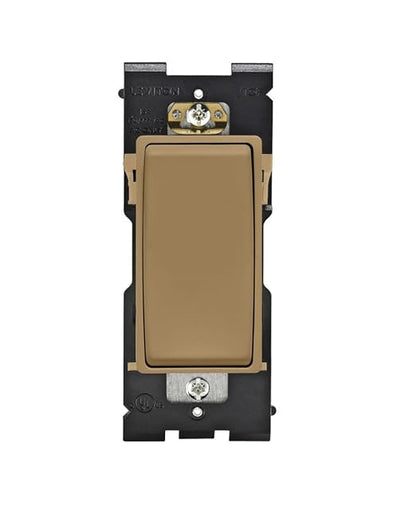 Leviton Renu Switch for 4-Way Applications, 15A-120/277VAC, RE154-WC, Warm Caramel