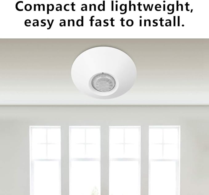 Detector Motion 12V Wired Indoor Top Mounted 360 Degree Passive Infrared Motion Detection Sensor Alarm