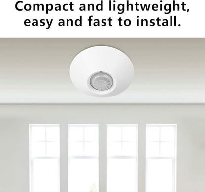 Detector Motion 12V Wired Indoor Top Mounted 360 Degree Passive Infrared Motion Detection Sensor Alarm