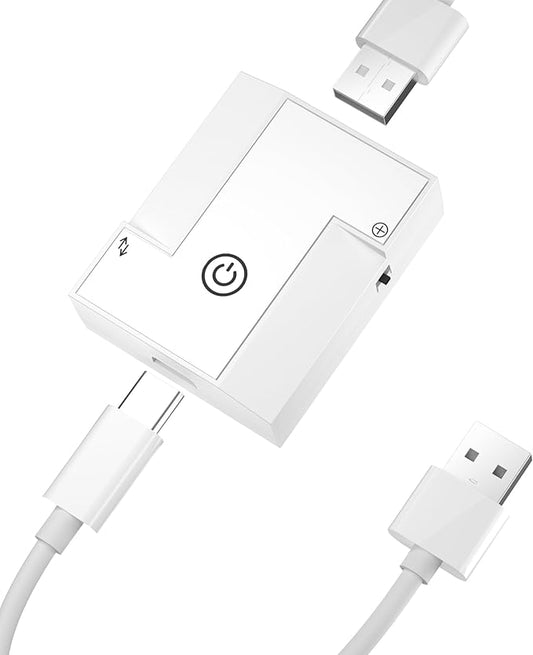 Automatically Power On Off for Wyze Cam v4 v3 Camera, Automatically Turn Off Camera When Going Home to Protect Privacy with USB Power Extension Cable