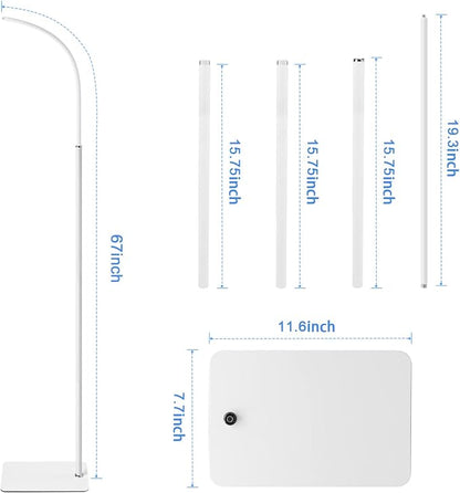AISVAN Adjustable Height Baby Monitor Floor Stand Holder for Hellobaby HB6560/HB6550 HB65/HB66/HB248 Baby Monitor and Also Compatible with The Nanit Pro Smart Monitor & Flex Stand