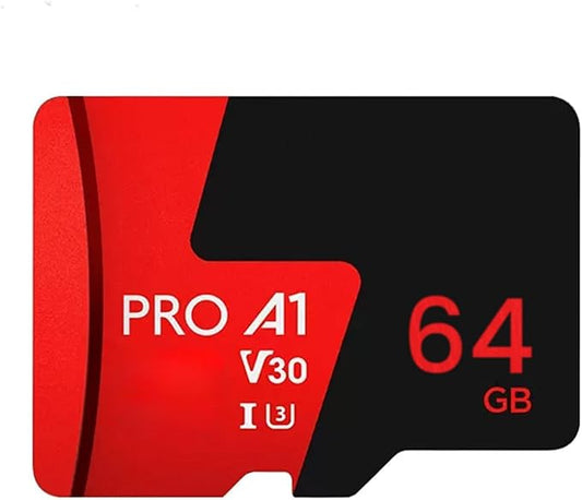 64GB Storage Card Flash Memory Card 100MB/s eXFAT Storage Card for Full HD 4K Video Recording GoPro, Dash Cam, Action Camera, C10, A1, V30