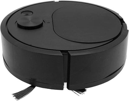 Pwshymi Multifunctional Robot Vacuum Cleaner, Mini Smart Sweeping Robot with USB Charging for Wooden Flooring, Tile and Carpet, Black