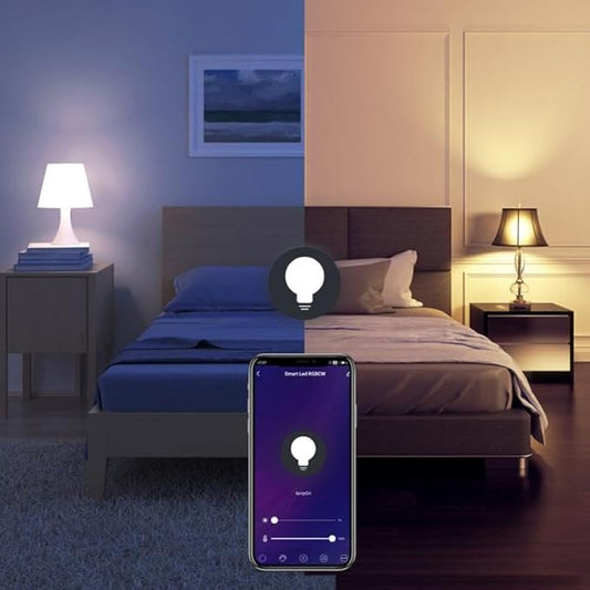 Zigbee RGBCW &CCT E27 Smart Bulb Compatible with Alexa,Google Assistant,SmartThings,ZigBee Hub Required 9W.