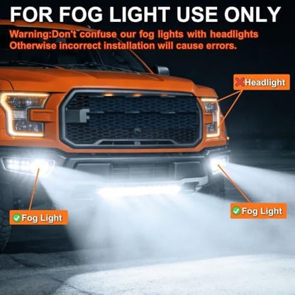 SEALIGHT H4 LED Bulbs, 66000LM 10X Brighter S6 Pro HB2 Fog Bulb with 32 Lighting Chips, 80,000hrs+ Lifespan 9003 Drving Light, 6500K White, Plug n Play, for Powersports ATV, Vehicle, Pack of 2