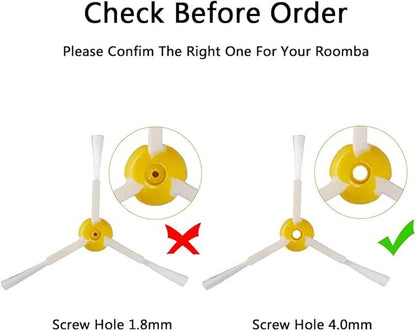 2-Pack 3-Armed Side Brush Compatible for i-Robot Roomba 600 Series 694 692 690 680 660 665 651 650 614 & 500 Series 595 585 564 Robot Vacuum BRUSH3