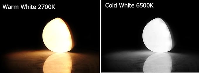 LGIDTECH FUT017 Miboxer 6W LED Bulb WW+CW Warm+Cool White Color Dual White CCT Temperature Adjustable,Memory Function