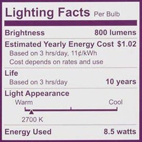 Philips LED Non-Dimmable A19 Frosted Light Bulb: 800-Lumen, 2700-Kelvin, 8.5-Watt (60-Watt Equivalent), E26 Base, Soft White, 12-Pack