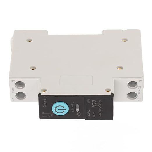 Din Rail Circuit Breaker - Smart WiFi Switch | Mobile Phone Remote Control, 3 Timing Modes for Intelligent Household Appliances