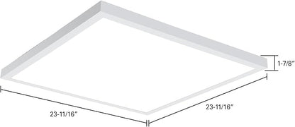 Metalux MMS Multi-Mount 2x2 LED Panel Ceiling Light with 3 CCT and Lumen Select, 0-10V Dimming, Surface Mount, Recessed, Suspended, Wall Mount, 90 CRI - 22MMS-L3C5-UNV