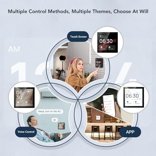 Generic Smart Scene Wall Switch 4 Inch LCD Touch Control Panel for Seamless Home Integration Suitable for Various Smart Products