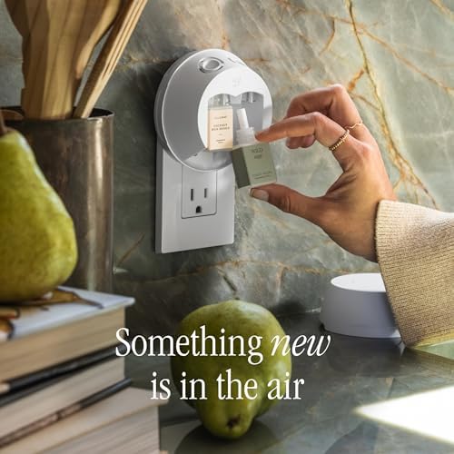 Pura Home 4 Fragrance Diffuser - Adjustable Home Diffuser with LED Light & Automatic Vial Detection - Wi-Fi Device for Personalized Home Scenting Experience - Long-Lasting Aroma
