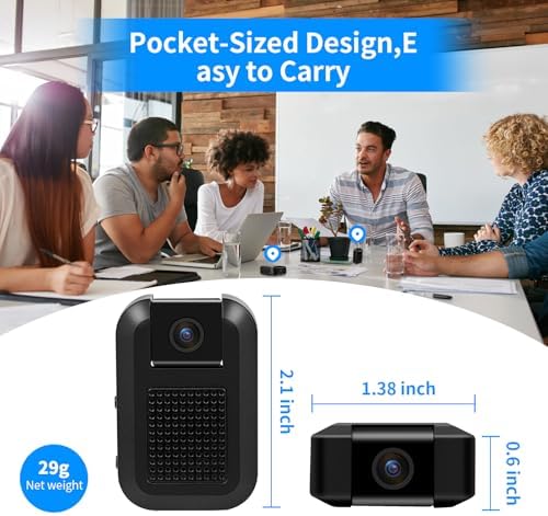 Mini WiFi Security Camera 1080P Wireless Surveillance Cam