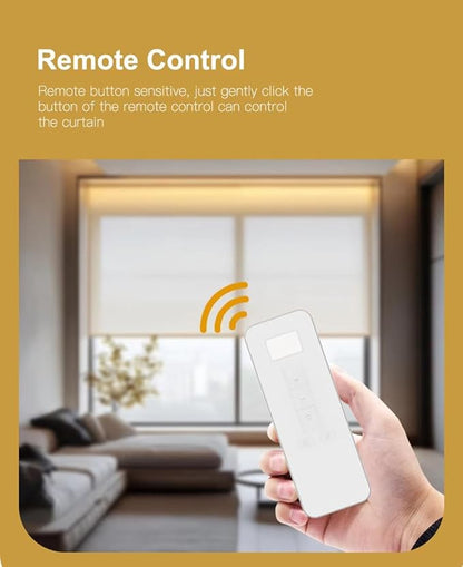 Smart WiFi Roller Shade Motor, Heavy Duty Electric Blind Motorization Kit, Compatible with Alexa & Google Home, 6N.m/10N.m Motorized Blinds Kit (6.0 N.m Motor Suitable for Φ47mm (1.85") Groove Tube)