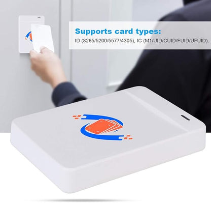 Sonew NFC Card Duplicator ID/IC Card 125KHZ/13.56MHZ Full Encryption Decoding Duplicator Type‑C Interface for Door/Elevator Access System