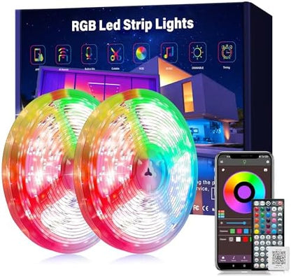Ledagic Led Lights for Bedroom 150 ft (2 Rolls of 75ft), Led Lights Strip