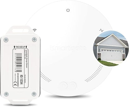 ismartgate MINI Smart Garage Opener - Universal WiFi Remote Controller Compatible with Alexa, Google Home, iPhone, Android,Door Left Open Alert, Door Security Systems. No Hub Needed.