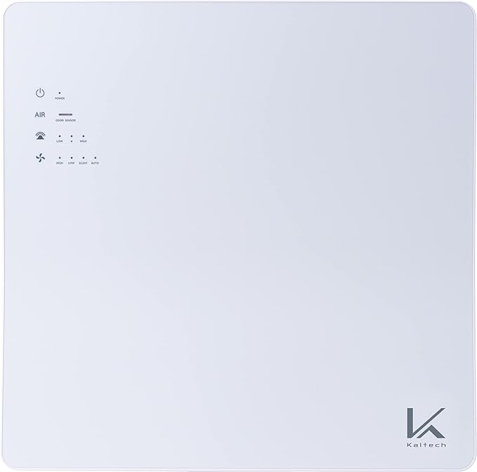 Kaltech KL-W01U Wall Mounted Photocatalytic Air Purifier, Made in Japan, Washable Filter, Quiet, Remove Odor, Mold, Pet Allergen, Smoke, VOC, Pollen, up to 560sqft (Main Unit Only -Stand Not Included)