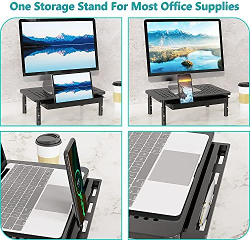 WALI Computer Monitor Stand with Storage