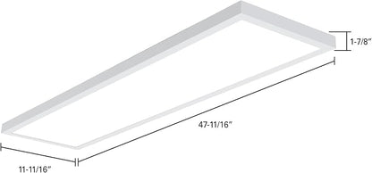 Metalux MMS Multi-Mount 1x4 LED Panel Ceiling Light with 3 CCT and Lumen Select, 0-10V Dimming, Surface Mount, Recessed, Suspended, Wall Mount, 90 CRI - 14MMS-L3C3-UNV