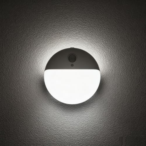 YUNLEX Toilet Light Motion Sensor 2 Pack, LED Nightlight Battery Powered